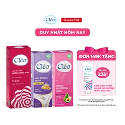 Thumbnail Kem Tẩy Lông Cho Da Nhạy Cảm chuyên biệt từng vùng da Cléo Avocado Hair Removal Cream Sensitive Skin 1