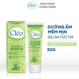Thumbnail Gel dưỡng da sau tẩy lông Cléo cho mọi loại da làm dịu mát tức thì, dưỡng da mềm mịn 50G 1