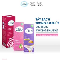 Thumbnail Kem Tẩy Lông Cho Da Nhạy Cảm chuyên biệt từng vùng da Cléo Avocado Hair Removal Cream Sensitive Skin 2