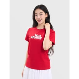 Thumbnail Áo phông nữ CANIFA dáng basic cộc tay in họa tiết 6TS25S010 1