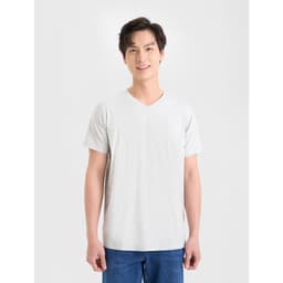 Thumbnail Áo phông nam CANIFA cộc tay cổ tim đáng cơ bản 8TS25A001 1