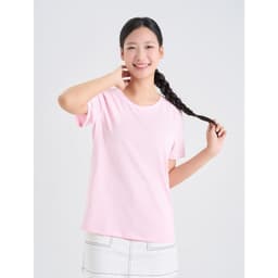 Thumbnail Áo phông nữ CANIFA cổ tròn trơn form rộng dáng cơ bản 6TS25A001 3