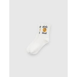 Thumbnail Tất trẻ em unisex CANIFA cổ cao in họa tiết "Có tất là vui" 3AK23A004 3