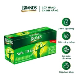 Thumbnail Nước cốt gà BRAND'S Vị Truyền Thống (3 hũ x 70 ml) 1