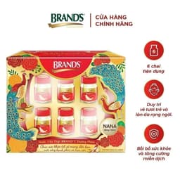 Thumbnail Hộp quà yến BRAND'S đường phèn (42ml x 6 lọ) 1