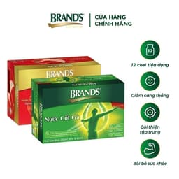 Thumbnail Combo 1 Hộp nước cốt gà BRAND'S vị truyền thống 42 ml và 1 hộp nước yến thật BRAND'S đường phèn 42 ml 1