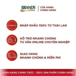 Thumbnail Combo 2 Nước yến thật BRAND'S Đường Phèn (42 ml x 12 lọ) 3