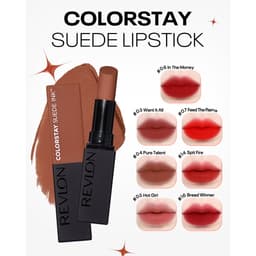 Thumbnail Son Môi Lâu Phai Revlon ColorStay Suede Ink Mịn Lì Như Nhung (2.55g) 2
