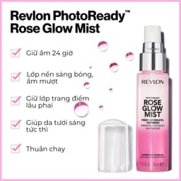 Thumbnail Xịt Khoáng Khóa Makeup Và Bắt Sáng Revlon PhotoReady Rose Glow Mist (36ml) 1
