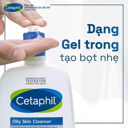 Thumbnail [MỚI] Sữa rửa mặt dịu lành cho da dầu nhạy cảm CETAPHIL OILY SKIN CLEANSER 125ML 3