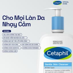 Thumbnail Sữa rửa mặt dịu lành cho da nhạy cảm CETAPHIL GENTLE SKIN CLEANSER 500ML 1