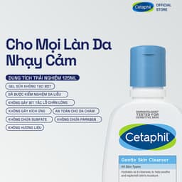 Thumbnail Sữa rửa mặt dịu lành cho da nhạy cảm CETAPHIL GENTLE SKIN CLEANSER 125ML 1