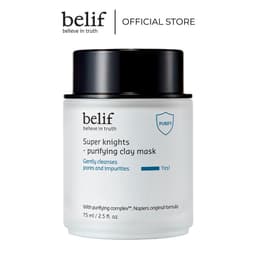 Thumbnail Mặt nạ đất sét thanh lọc và làm sạch lỗ chân lông belif Super Knights Purifying Clay Mask 75ml 2