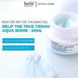 Thumbnail Kem cấp ẩm tức thì dạng gel belif The True Cream Aqua Bomb 4
