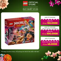 Thumbnail LEGO NINJAGO 71827 Đồ Chơi Lắp Ráp Chiến Giáp Của Zane (92 chi tiết) 1