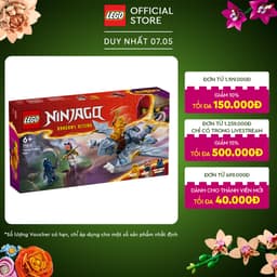 Thumbnail LEGO NINJAGO 71810 Đồ chơi lắp ráp Rồng con Riyu (132 chi tiết) 1