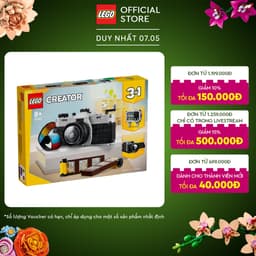 Thumbnail LEGO CREATOR 31147 Đồ chơi lắp ráp Máy ảnh Retro (261 chi tiết) 1