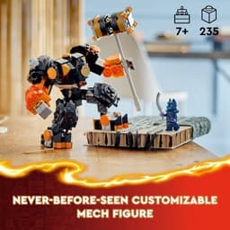 Thumbnail LEGO NINJAGO 71806 Đồ chơi lắp ráp Chiến giáp của Cole (235 chi tiết) 3