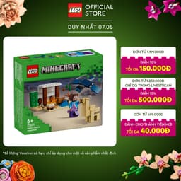 Thumbnail LEGO MINECRAFT 21251 Đồ chơi lắp ráp Chuyến thám hiểm đền thờ sa mạc của Steve (75 chi tiết) 1