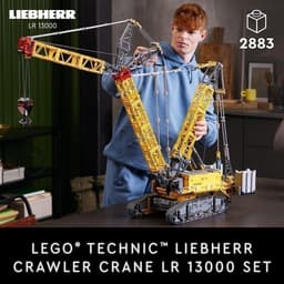 Thumbnail LEGO TECHNIC 42146 Đồ chơi lắp ráp Xe Cần Cẩu Liebherr Crawler Crane LR 13000 (2883 chi tiết) 3