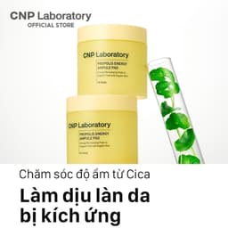 Thumbnail Bông dưỡng da keo ong phục hồi căng bóng làn da CNP Laboratory Propolis Ampule Pad 70 miếng 4