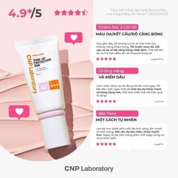 Thumbnail Combo 2 kem chống nắng nâng tone kiềm dầu CNP Laboratory SPF42/PA+++ 50ml/chai 4