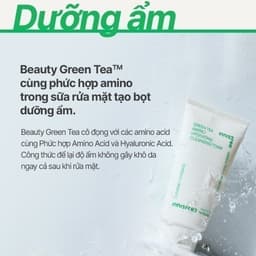 Thumbnail Bộ đôi làm sạch nước tẩy trang dưỡng ẩm Innisfree Green Tea Amino 320ml và Sữa rửa mặt Green Tea Foam 150g 3