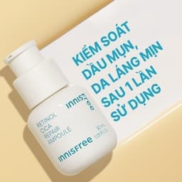Thumbnail Serum kiểm soát dầu mụn cho da láng mịn INNISFREE Retinol Cica Repair Ampoule 30mL 3