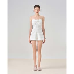 Thumbnail RECHIC Jumpsuit Silken cúp ngực đính hoa dáng ngắn trẻ trung năng động 3