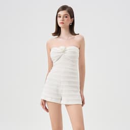 Thumbnail RECHIC Jumpsuit Silken cúp ngực đính hoa dáng ngắn trẻ trung năng động 2