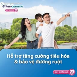 Thumbnail Thực phẩm bảo vệ sức khỏe Enterogermina Gut Defense giúp tăng cường tiêu hóa & hỗ trợ bảo vệ đường ruột trước hại khuẩn 3