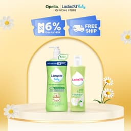 Thumbnail Bộ Sữa Tắm Gội Trẻ Em Lactacyd Baby Extra Milky Size Jumbo 800ml + Chai DDVS Phụ Nữ Lactacyd Odor Fresh 250ml 1