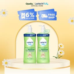 Thumbnail Bộ 2 Chai Sữa Tắm Gội Trẻ Em Lactacyd Baby Extra Milky Làm Sạch Dịu Nhẹ và Dưỡng Ẩm Vượt Trội Size Jumbo 800ml 1