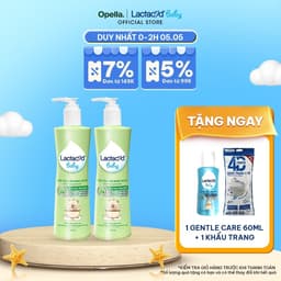 Thumbnail Bộ 2 chai Sữa Tắm Gội Trẻ Em Lactacyd Baby Extra Milky Làm Sạch Dịu Nhẹ và Dưỡng Ẩm Vượt Trội 500ml/chai 1
