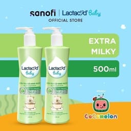 Thumbnail Bộ 2 chai Sữa Tắm Gội Trẻ Em Lactacyd Baby Extra Milky Làm Sạch Dịu Nhẹ và Dưỡng Ẩm Vượt Trội 500ml/chai 2