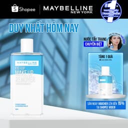 Thumbnail Nước tẩy trang mắt và môi Maybelline New York Eye & Lip Makeup Remover 150ml 1