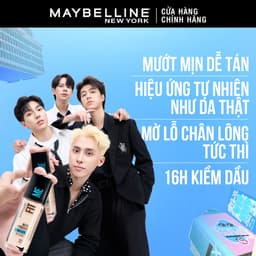 Thumbnail Kem Nền Mịn Nhẹ Kiềm Dầu Fit Me Maybelline Matte Poreless Foundation 30ml 4