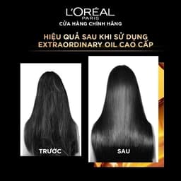 Thumbnail Bộ gội xả dưỡng tóc suôn mượt tóc cao cấp L'Oreal Paris Sleek 440ml x2 & Dầu dưỡng chiết xuất tinh dầu 30ml 4