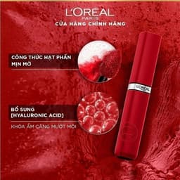 Thumbnail Son kem lì nhẹ môi, 16H lâu trôi, chuẩn màu căng mướt L’Oreal Paris Infallible Matte Resistance 5Ml 3
