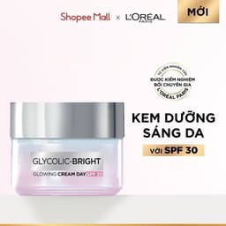 Thumbnail Kem ngày dưỡng sáng mờ thâm nám L'Oreal Paris Glycolic (AHA) Bright SPF 30 50ml 1