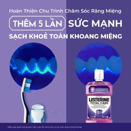 Thumbnail Nước súc miệng chăm sóc toàn diện Listerine Total Care Mouthwash 750ml 4