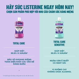 Thumbnail Nước súc miệng chăm sóc toàn diện Listerine Total Care Mouthwash 750ml 1