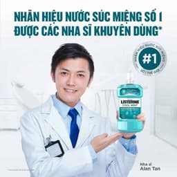 Thumbnail Nước Súc Miệng Giữ Hơi Thở Thơm Mát Listerine Cool mint - Dung tích 750ml 2