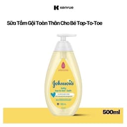 Thumbnail Sữa tắm gội toàn thân Johnson's TOP TO TOE 500ml - 100979994 2