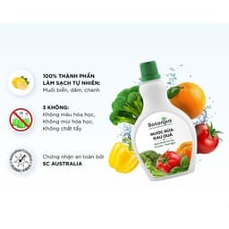 Thumbnail Combo 4 Nước rửa rau Botanika 500ML 2