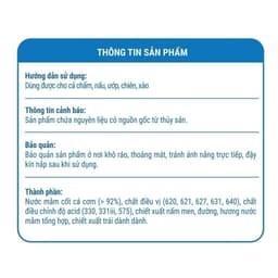 Thumbnail Combo 6 Nước mắm cá cơm Thuận Phát 40 độ đạm 610ml - Từ nước cốt nhĩ cá cơm Phú Quốc 3
