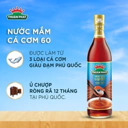 Thumbnail Combo 2 Nước mắm cá cơm Thuận Phát 60 độ đạm 490ml - Từ 3 loại cá cơm Phú Quốc 1