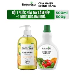 Thumbnail Combo Nước rửa rau quả Botanika 500ml + Nước rửa tay Botanika làm bếp 500ml 2