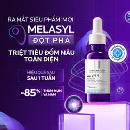 Thumbnail Dưỡng chất giảm thâm nám và dưỡng sáng toàn diện La Roche-Posay Mela B3 serum 30ml 2