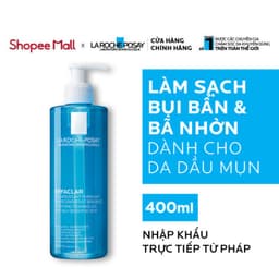 Thumbnail Bộ sản phẩm gel rửa mặt làm sạch cho da dầu nhạy cảm La Roche-Posay Effaclar 400ml 2